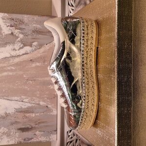 Steve Madden - Becky - Leather Sneaker - Espadrille - Platform